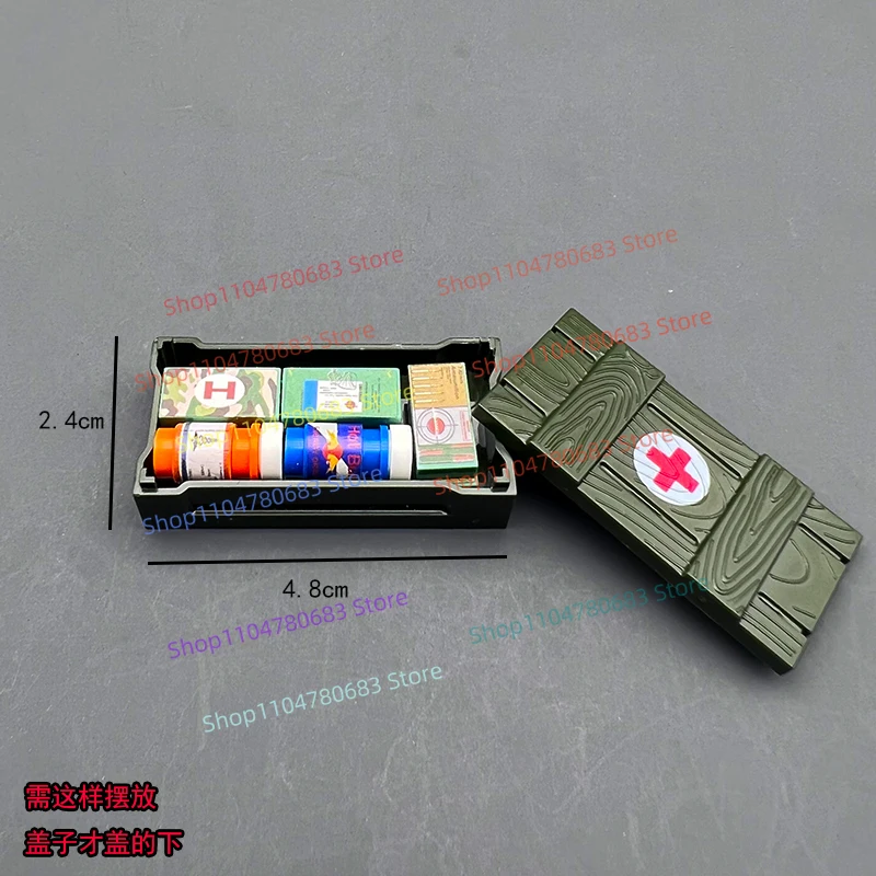 MOC 빌딩 블록 미니 피규어 의료 병 에너지 병 응급 처치 키트 조립 모델 장식 장난감 선물 Collectible