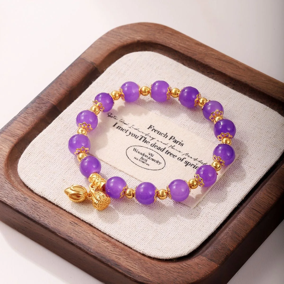 

Натуральный нефритовый браслет-лотос, винтажные дизайнерские аксессуары, очаровательные бусины из драгоценных камней, браслет, роскошные резные талисманы, подарки для женщин