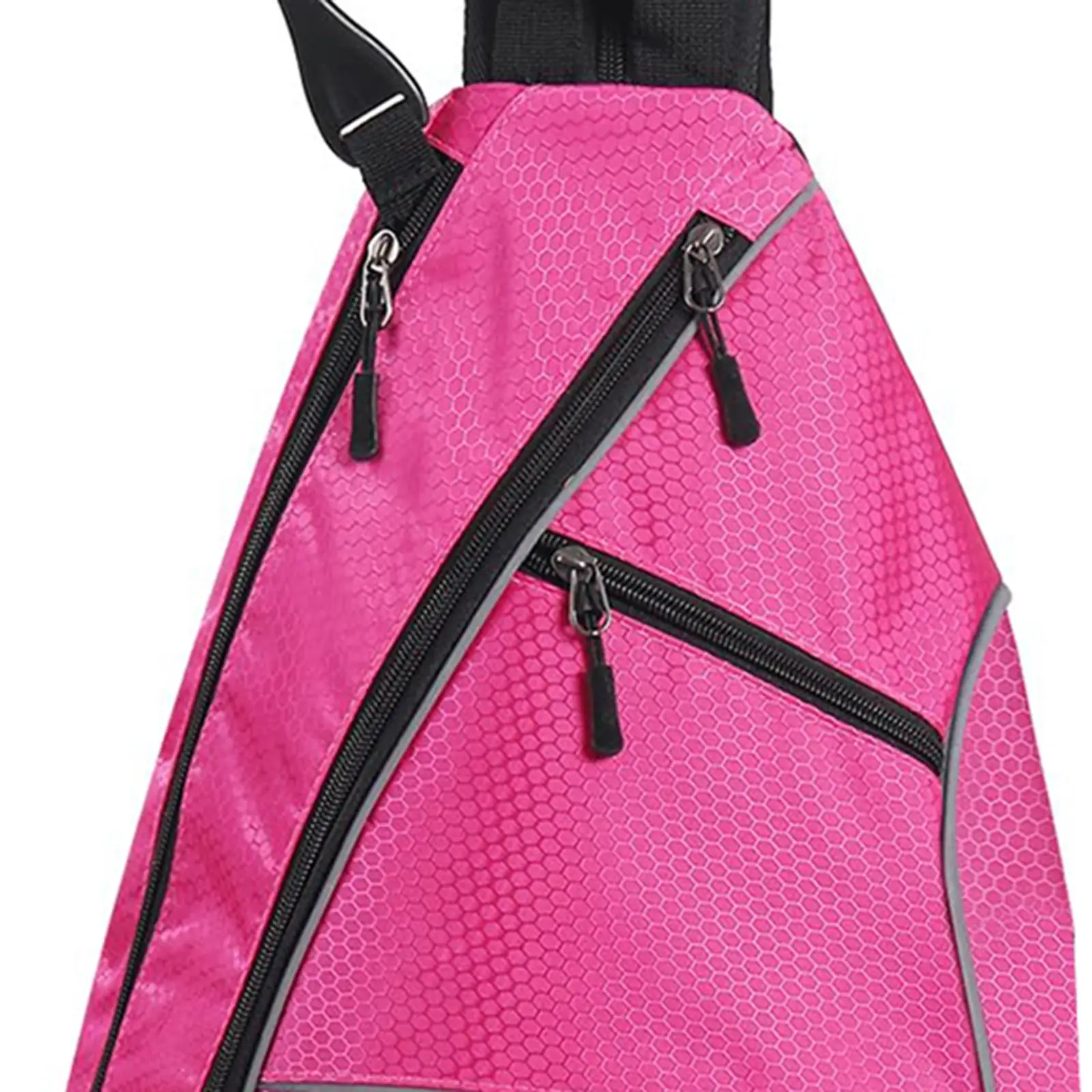 Pickleball Bag Pickleball Paddle Bag Backpack with Zipper Crossbody Sling Bag