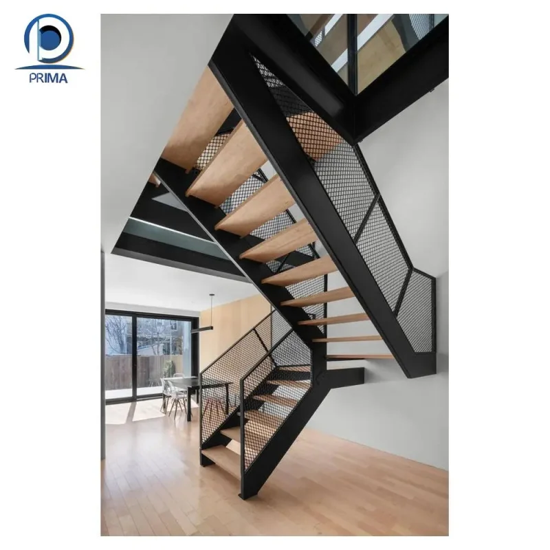 custom.Prima Straight Stair Cantilever Staircase With Glass Panel Railing Solid Wood Steps Design Floating Stairway
