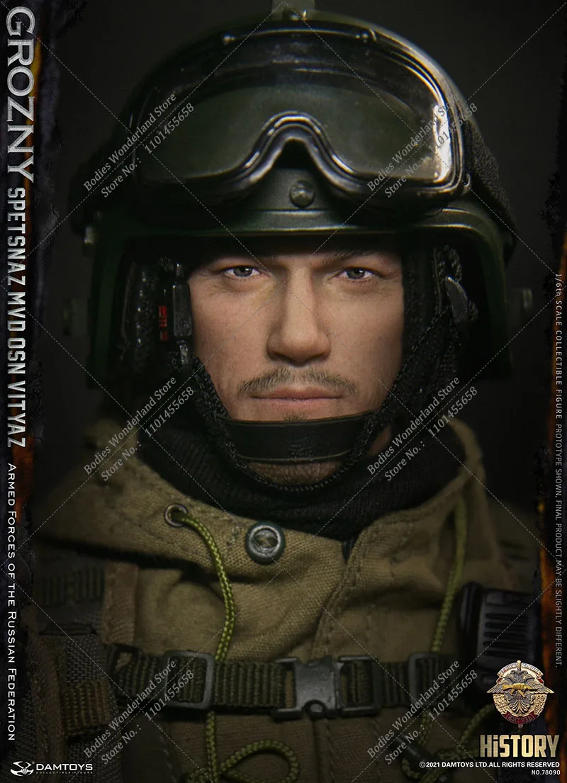 DAMTOYS 78090 1/6スケール スペツナズ MVD VV OSN ヴィタヤズ グロズニー ロシア連邦軍 兵士 男性 アクションフィギュア