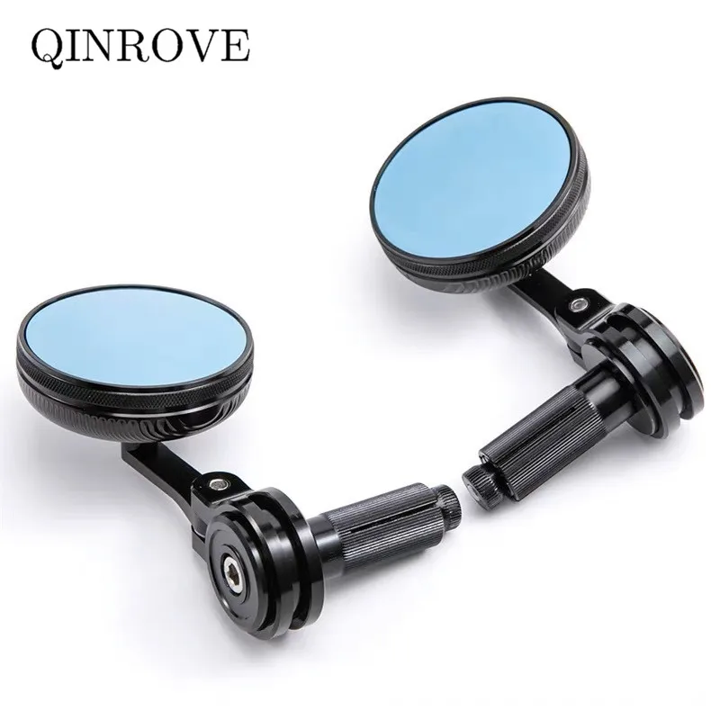 Aluminum Alloy 22mm Handlebar End Mirror Motorcycle Small Mirror Universal For VOGE 300 Rally 150GT 300GY 300AC 350AC 525AC 525R