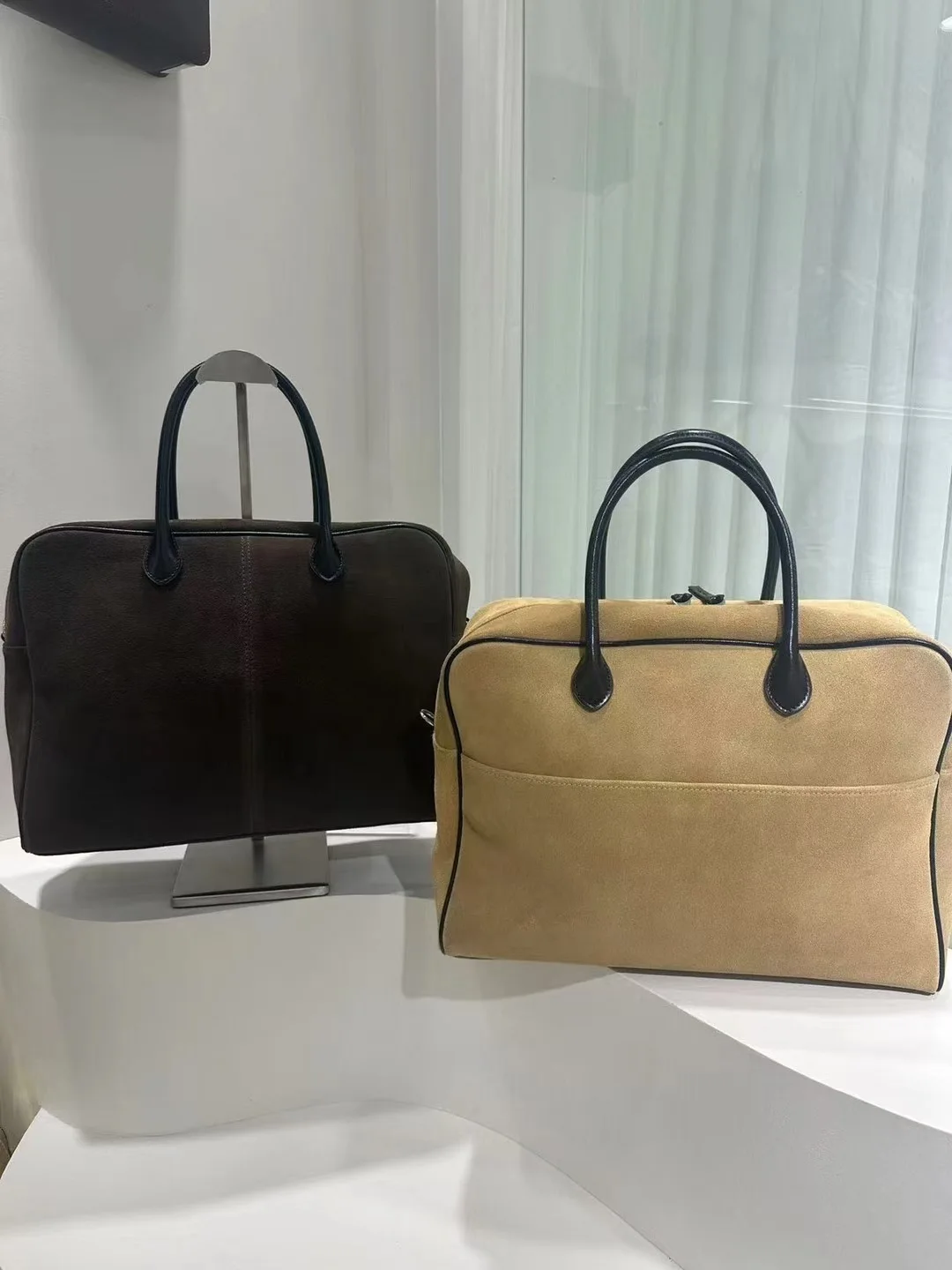 

FIRMRANCH осень/зима модный универсальный портфель из замши большой вместимости женская сумка через плечо сумка диагональный кошелек