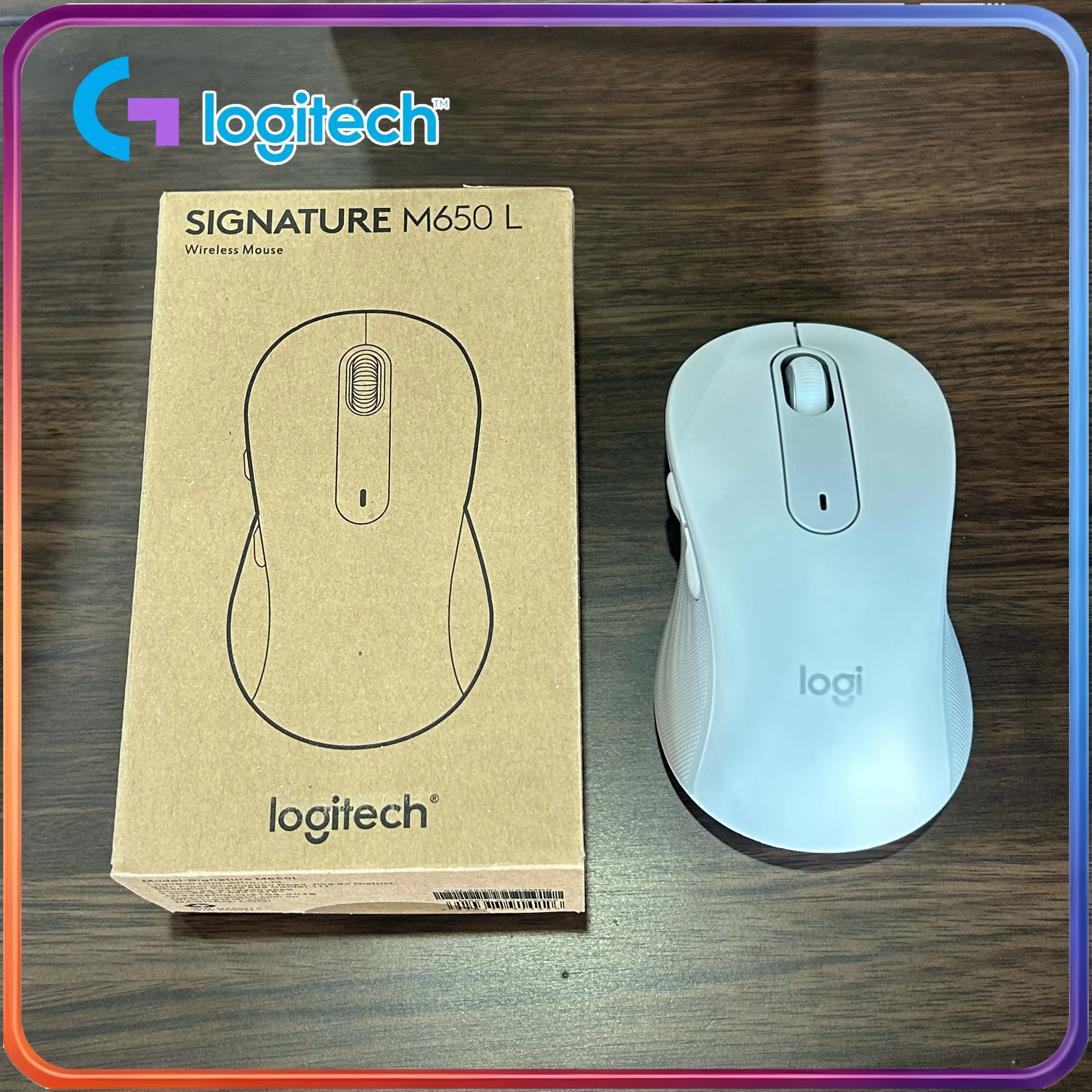 

[Акционное предложение] Игровая и офисная мышь Logitech M650L, двухрежимная, с превосходным тактильным ощущением, доступна в нескольких цветах