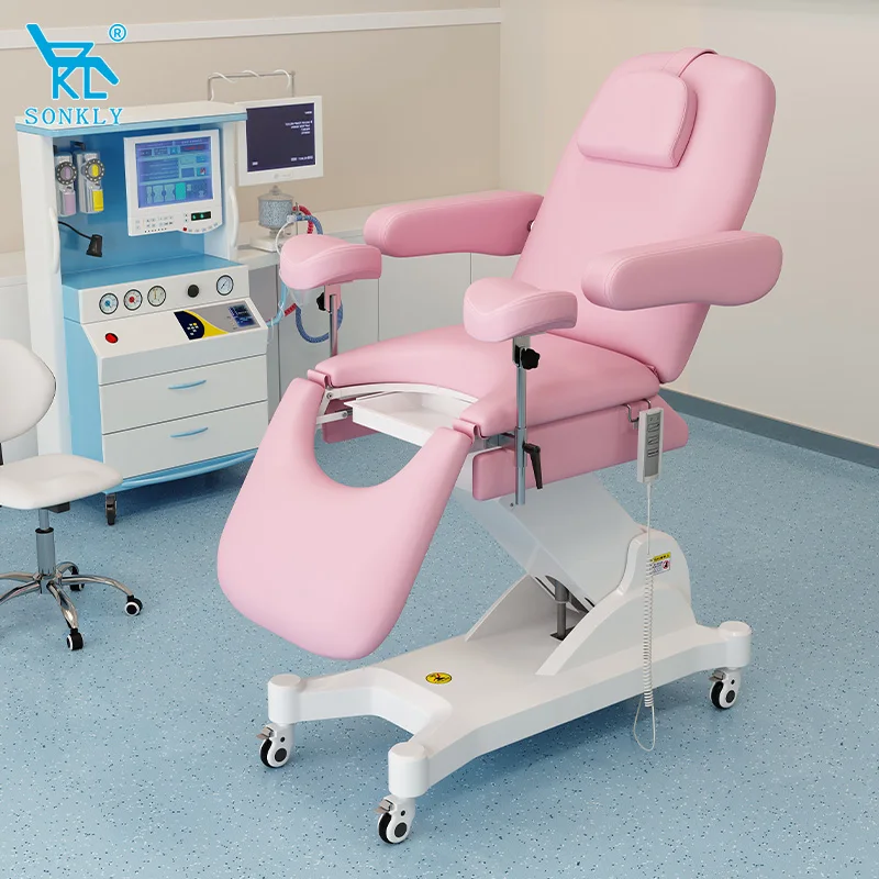 

Электрический родильный стол и гинекологическая кровать-кресло для осмотров (заводская цена)