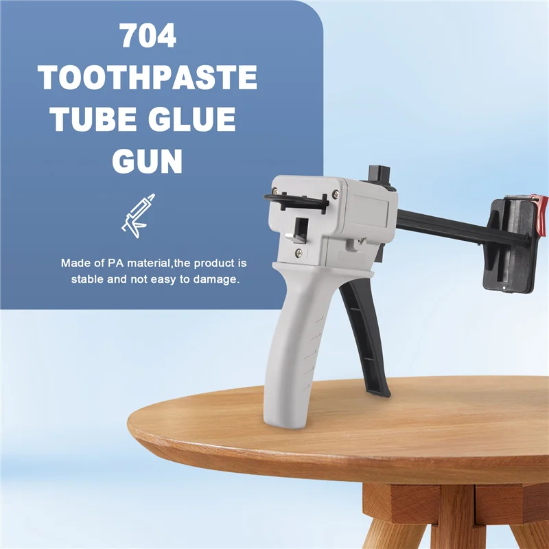 ABGR-704 tubo de pasta de dente pistola de cola de silicone manual ferramenta de reparo selante manual extrusora pistola de injeção