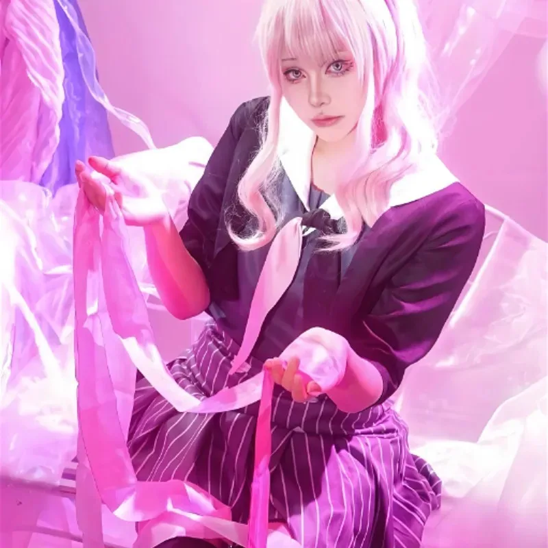 مشروع Sekai الملونة المرحلة Akiyama Mizuki تأثيري حلي Jk موحدة المرحلة الغناء دعوى حفلة أنيمي كرنفال فستان المرأة