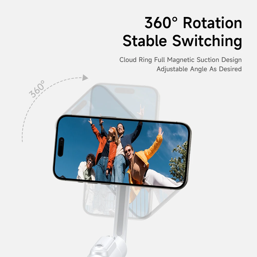 W&P Magnetic Selfie Stick Tripod, 54-Inch Portable Travel Stand, MagSafe, 360° Rotation, Anti-Shake for iPhone, Samsung, Huawei - Image 6