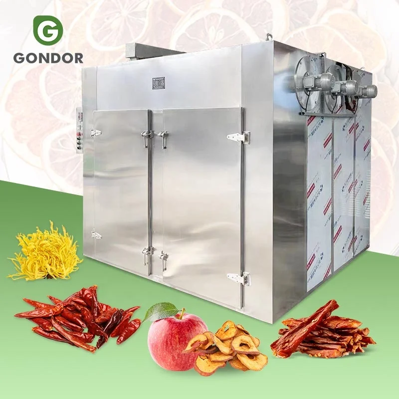 Deshidratador Industrial Comercial de Circulación de Aire Caliente, Máquina de Horno para Deshidratar Frutas y Alimentos