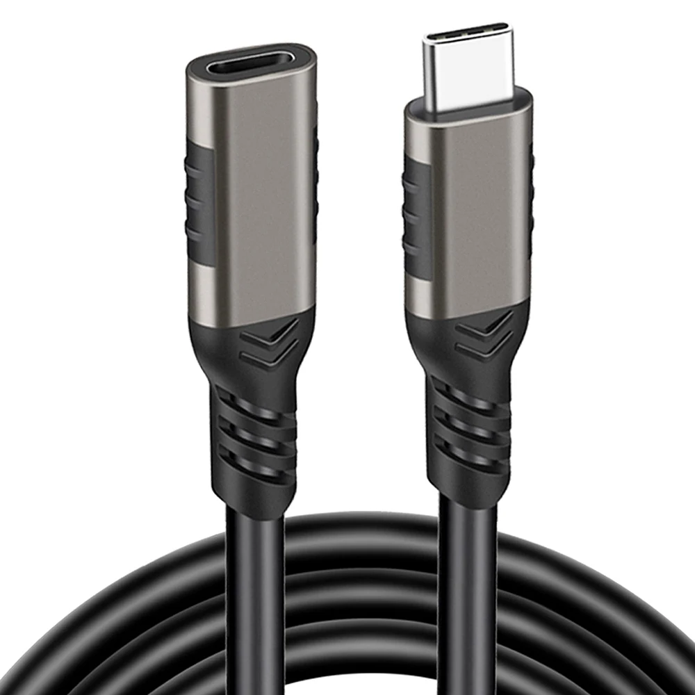 Przedłużacz USB3.2 UGOjP Typ C 20Gbps, kabel przedłużający USB3.2 Gen2*2 USB C męski na żeński do transmisji danych, do komputera PC, laptopa, Macbooka — zdjęcie produktu 2