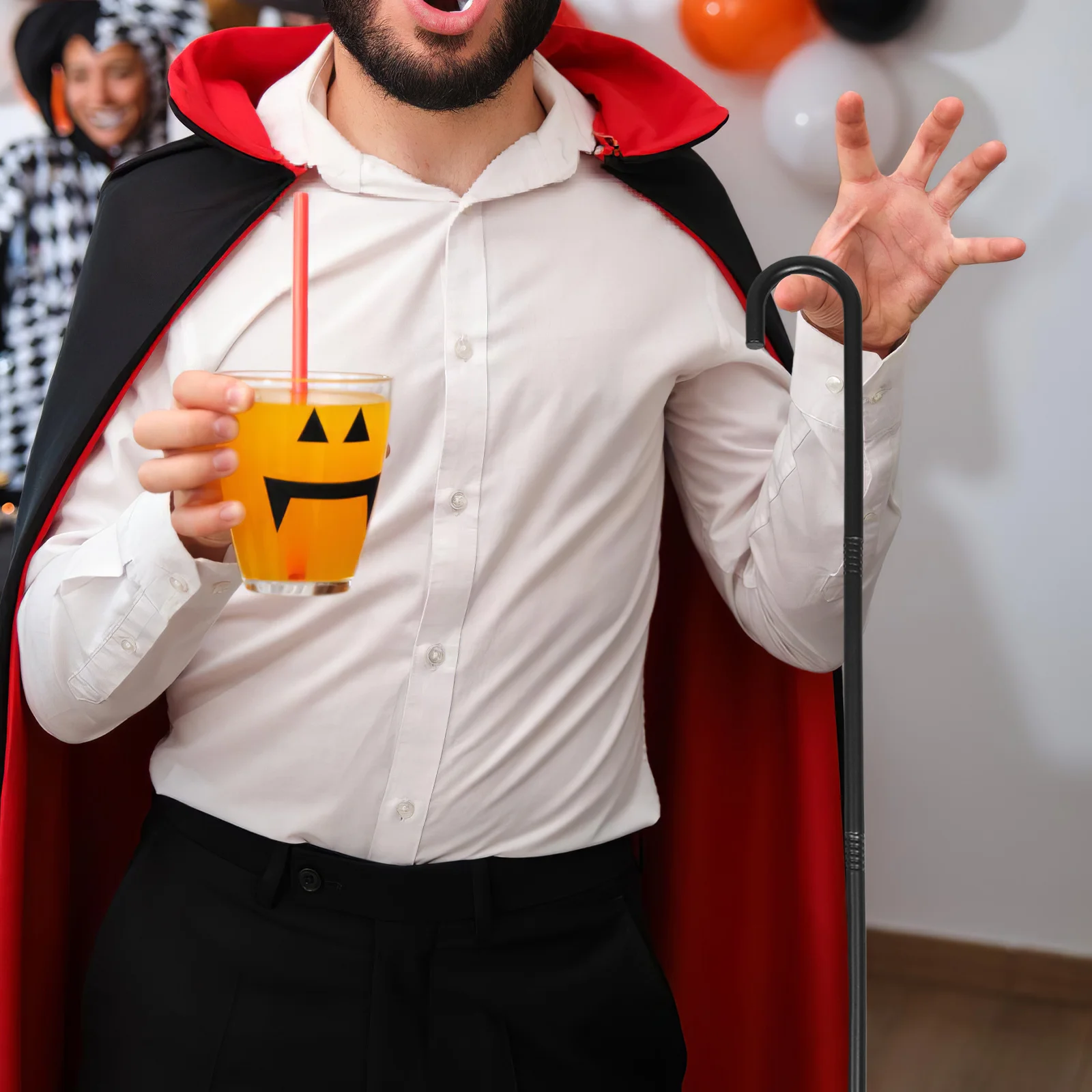 Varinha de mágico de plástico, 2 peças, cana teatral, leve, adereço de dança para crianças, jazz, cosplay, carnaval, fantasia, performance de palco, festa