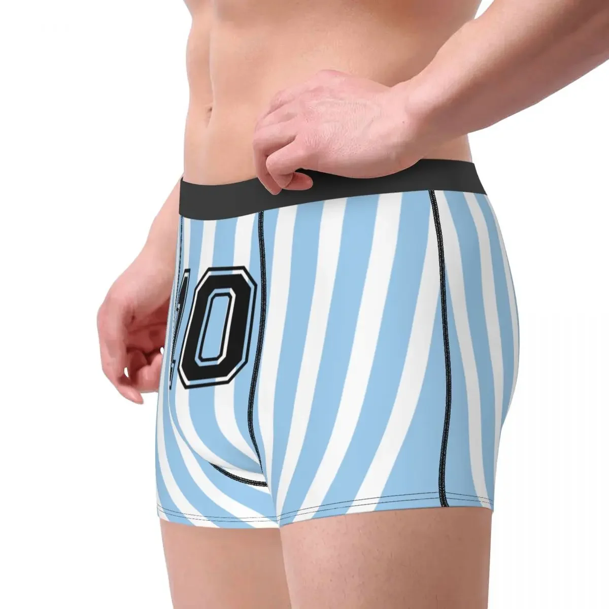 10 Ten Boxer Shorts For Homme 3D Printed Underwear Panties Briefs Stretch Underpants