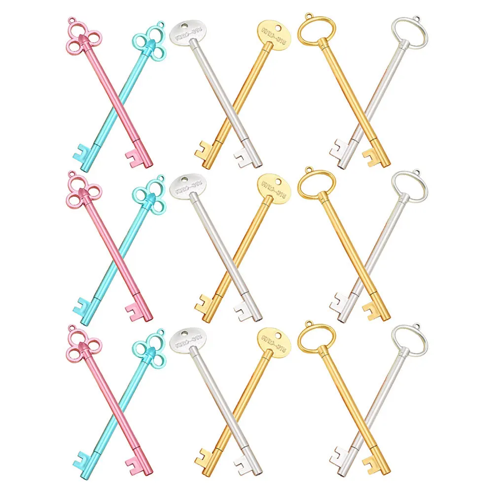 18 Stück Gelschreiber zur Schlüsselmodellierung, ergonomisches Design, glatter Tintenfluss für Notizen, Schreiben, täglicher Gebrauch, niedliche Stifte für Mädchen und Jungen