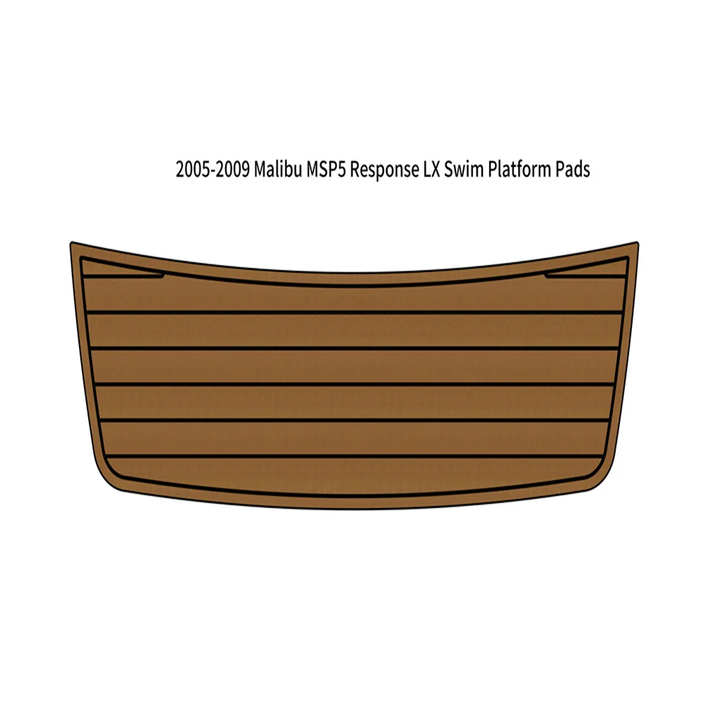 2005-2009 Malibu MSP5 Response LX Swim Platform Pad Boat EVA Foam Teak Floor Mat