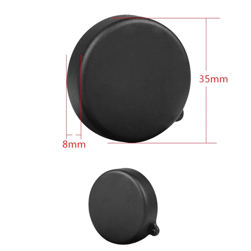 Lens Cover For DJI Osmo ACTION 4/3 Sports Camera Lens Protective Cover Dust And Fall Resistant Cap For DJI Action 4 Accessories