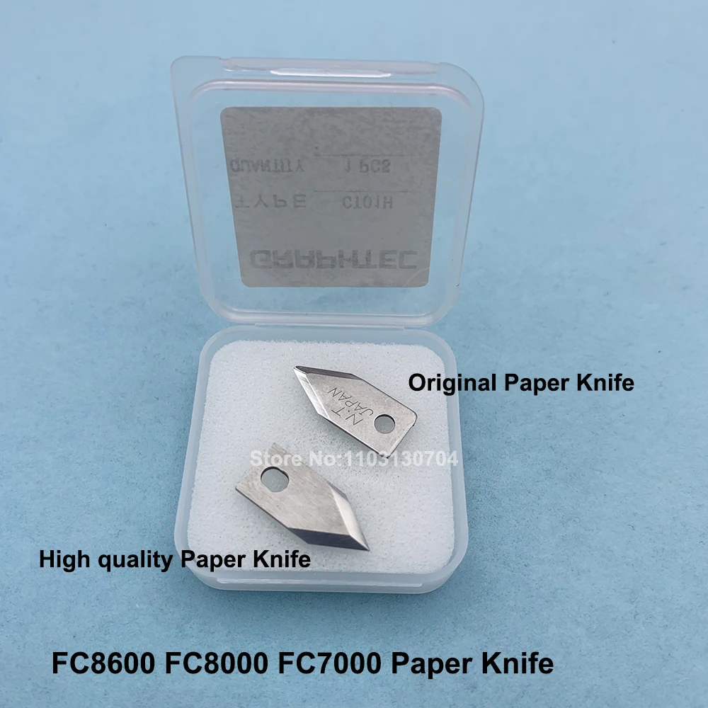 1PC For Graphtec FC8600 Cutting Plotter Paper Break Last Cut Knife Blade For FC8600 FC8000 FC7000 Cutter Cross Cutter Blades