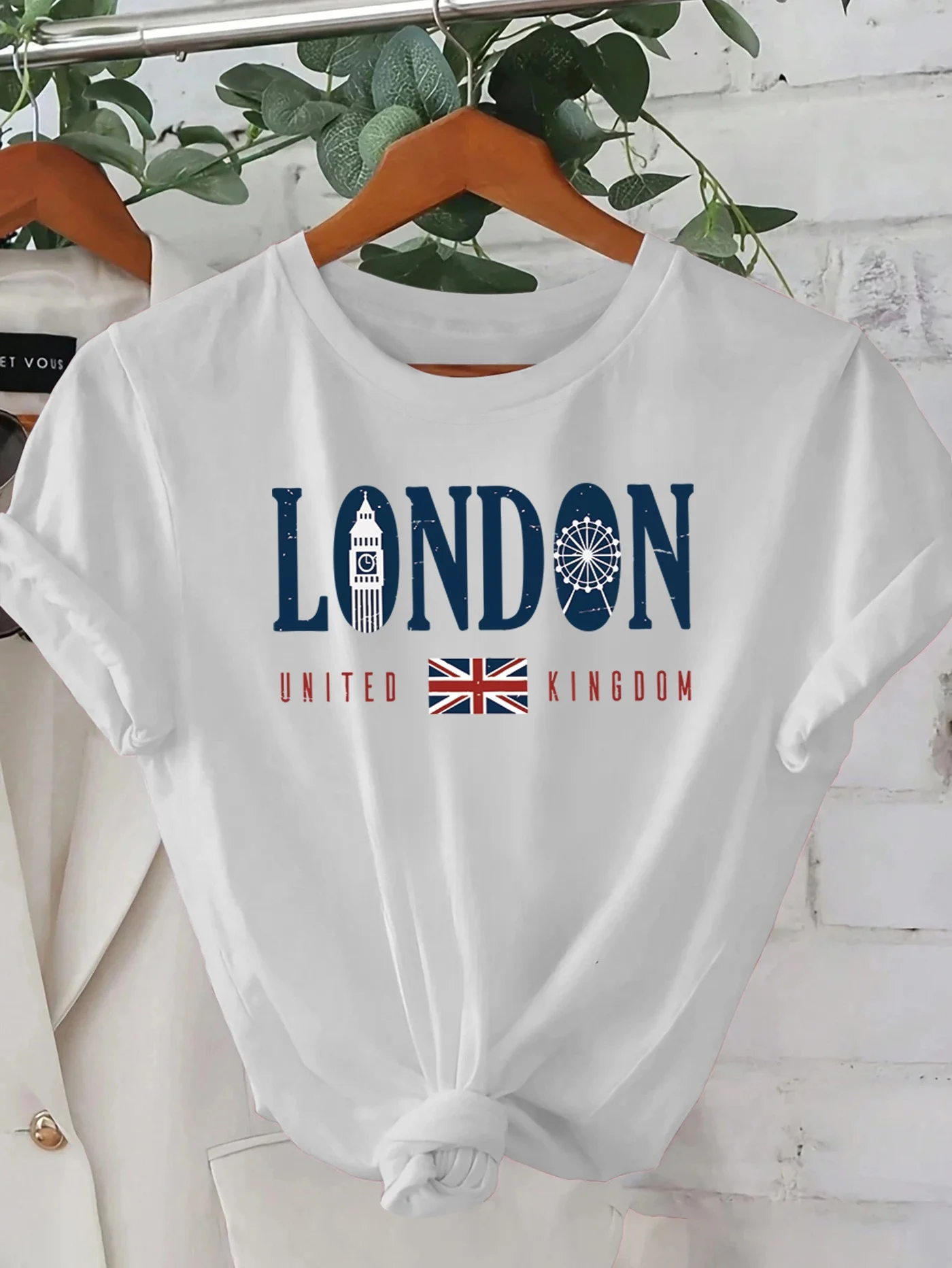 

Летняя модная футболка 2025 года, элегантная женская футболка с коротким рукавом, дизайнерский классический топ для мужчин и женщин