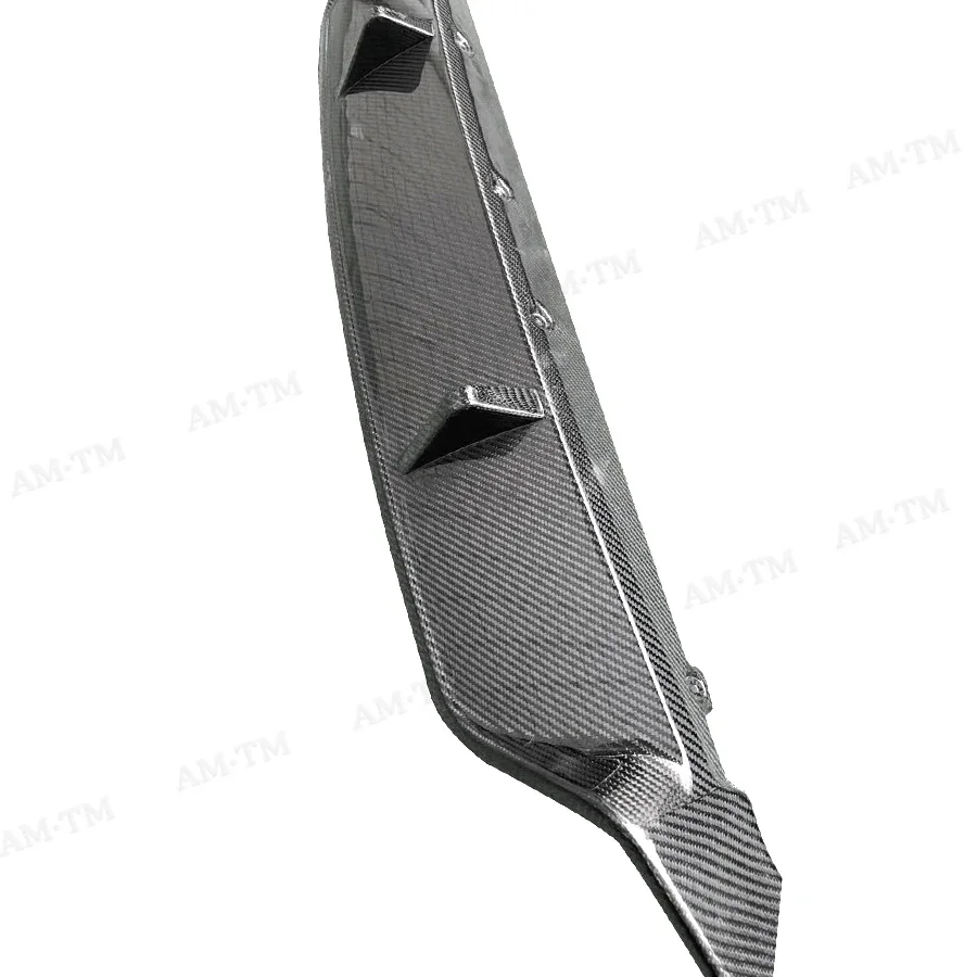 For BMW 5 Series G30 G38 2017-2020 Carbon Fiber Back lip Car Rear Bumper Diffuser Rear Splitters Spoiler Auto parts body kit