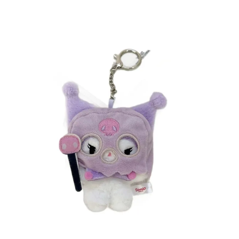Hello Kitty Хэллоуин призрак моя мелодия Cinnamoroll Kuromi в маске плюшевая кукла мультяшные игрушки кукла брелок упаковка подарок