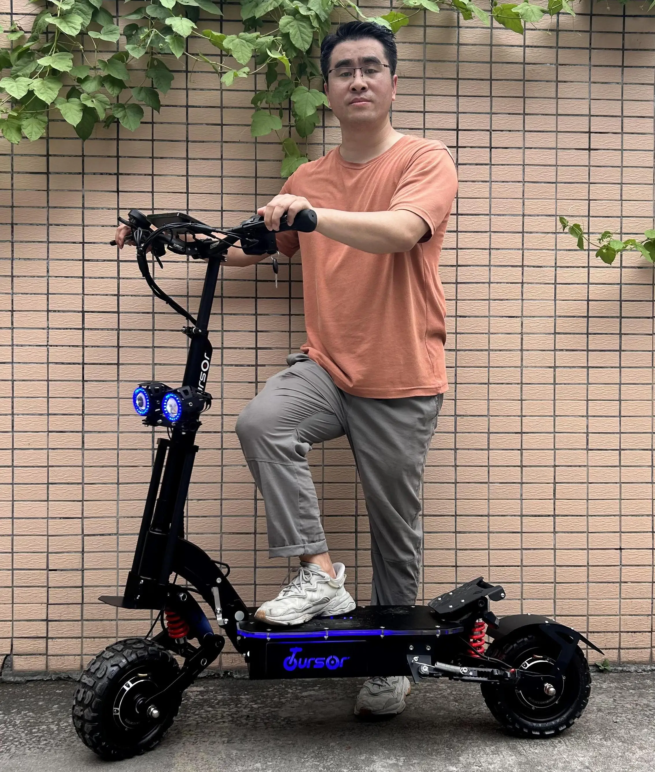 Custom GPS dualtron elektroroller Speed 90KM/H Range 100KM Foldable Electric Scooters Adult 6000w 11 inch Offroad Tire e scooter