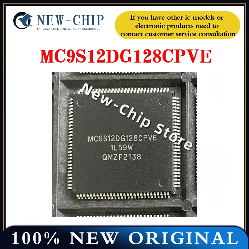 1PCS-10PCS/LOT MC9S12DG128CPVE 1L59W QFP112 New original