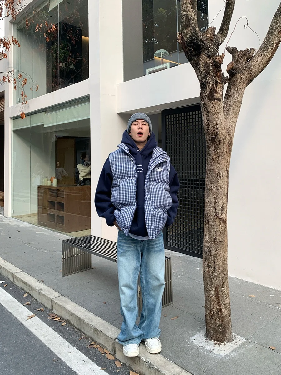 

Жилеты Жилеты Толстые женские стеганые весенние против морщин Хлопковый воротник-стойка Slim Fit Минималистичный стиль Повседневные поездки Дышащие