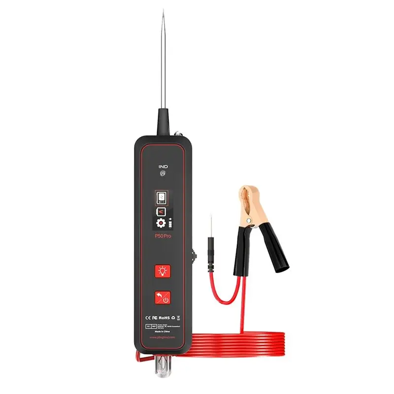AEE6-P50pro Mini Oscilloscope Automotive Circuit Tester Multifunctional 0-45V Circuit System Electrical Tools