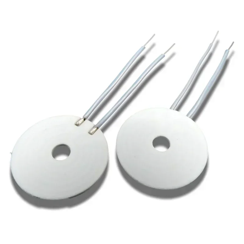 Industrial Annular MCH Alumina Ceramic Heating Plate High Temp 30mm OD 6mm ID Heater Disc
