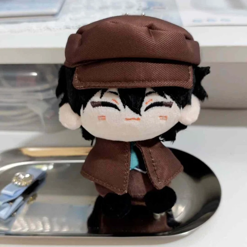 

In Stock Bungo Stray Dogs ‌Plush Dolls Edogawa Rampo‌ Cute Stuffed Toys Keychain Backpage Decoration Children Birthday Gifts