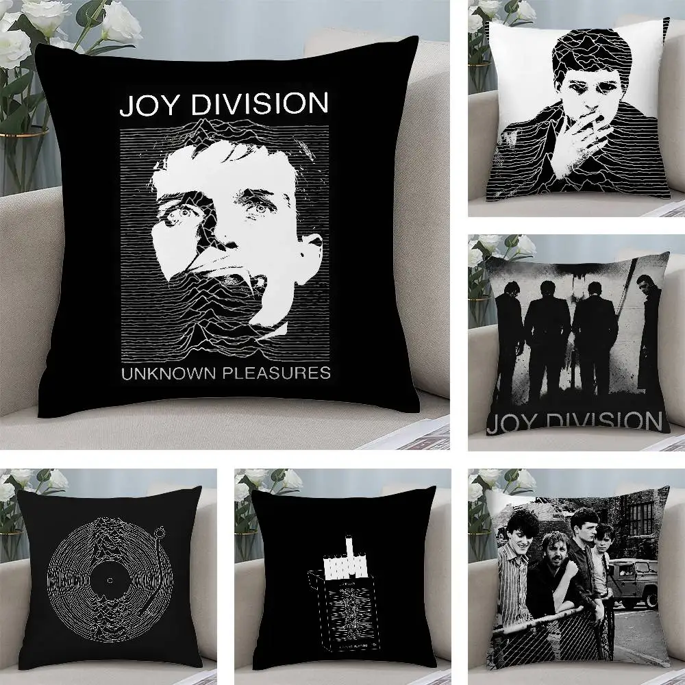 

Холщовая наволочка Band Joy Division, квадратная двухсторонняя наволочка с принтом для дивана, домашней спальни, декор, подарок