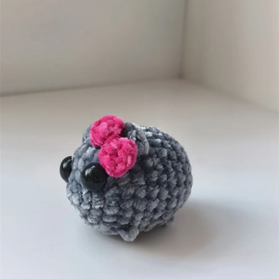 พวงกุญแจรูปหนูแฮมสเตอร์แสนเศร้าแสนน่ารักตุ๊กตาหนานุ่มรูปหนูแฮมสเตอร์แสนน่ารักพวงกุญแจตุ๊กตาตุ๊กตาสัตว์นุ่มพวงกุญแจ