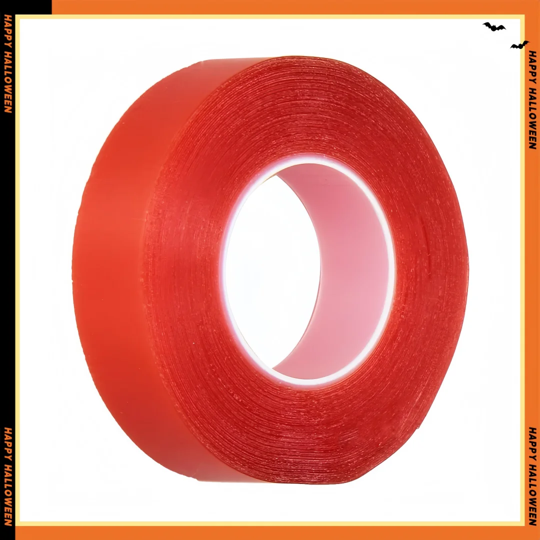 Мощная двусторонняя лента, 1/2 дюйма x 6 ярдов, съемный монтажный клей для настенных крючков, плакатов своими руками