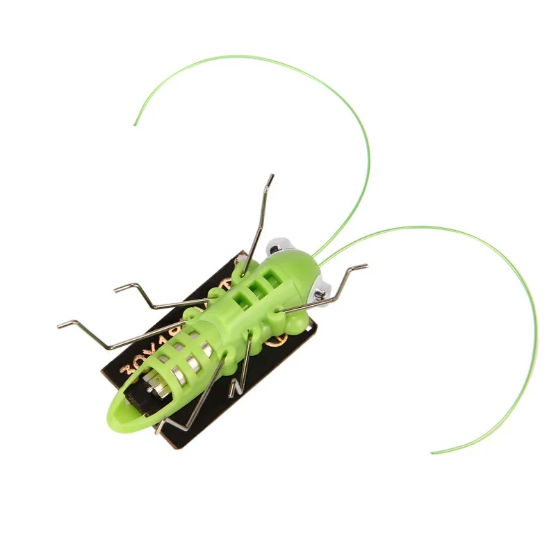 Children Solar Power Energy Insect Grasshopper Cricket Sports Car Kids Technology Production Toy Gift Solar Novelty Funny Toys