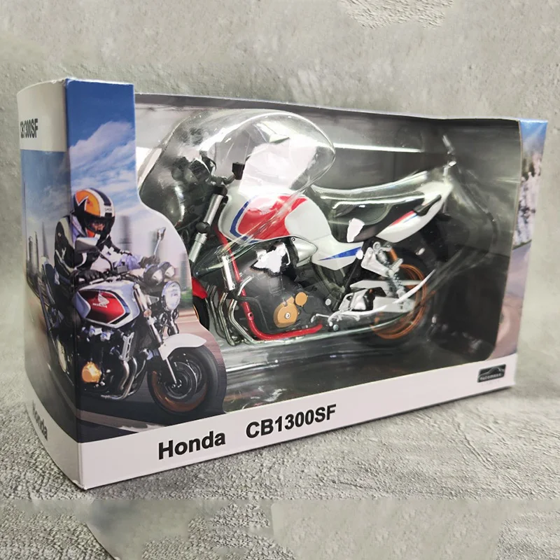 自動-オートバイシミュレーション合金モデル、ダイキャストストリートカー、収集可能なおもちゃ、ギフトディスプレイ装飾、ホンダcb1300sf、1:12スケール