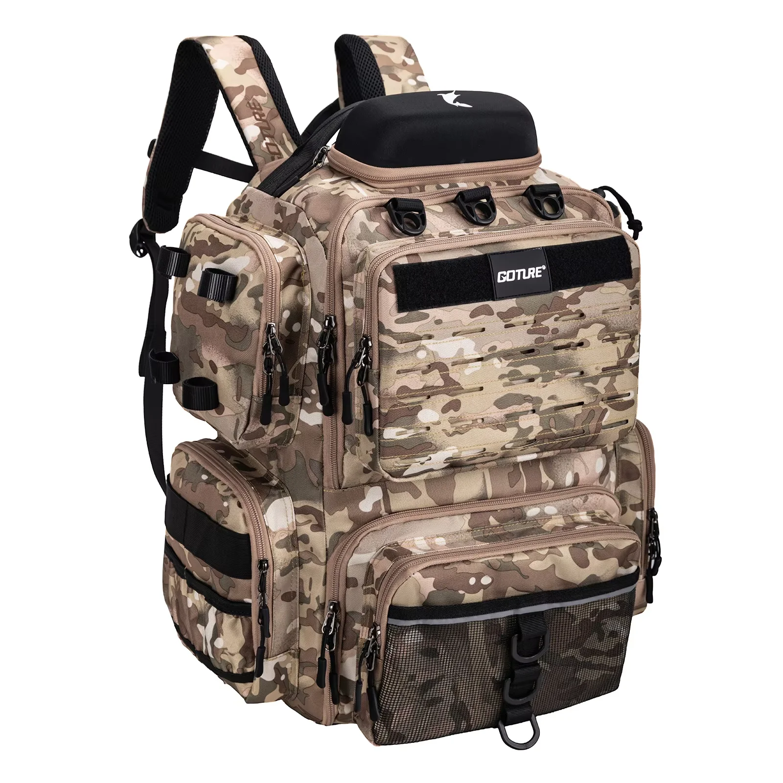 Fishing Equipment Box - Fishing Backpack 45L Large Capacity ,Waterproof
