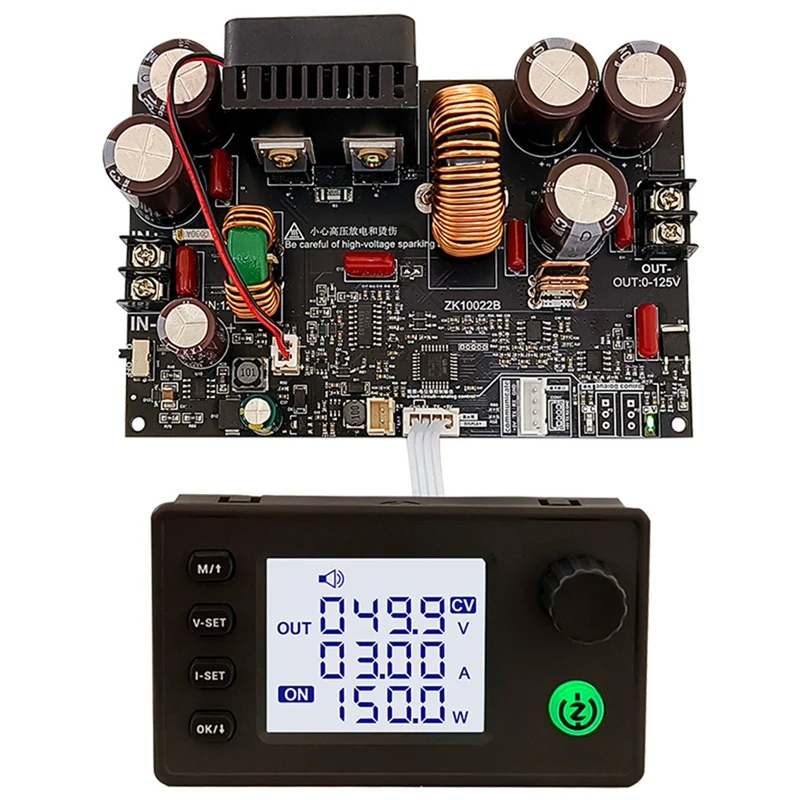 

ZK-10022 CNC Step-Down DC Adjustable Regulated Power Supply Constant Voltage And Constant Current Module Upgrade