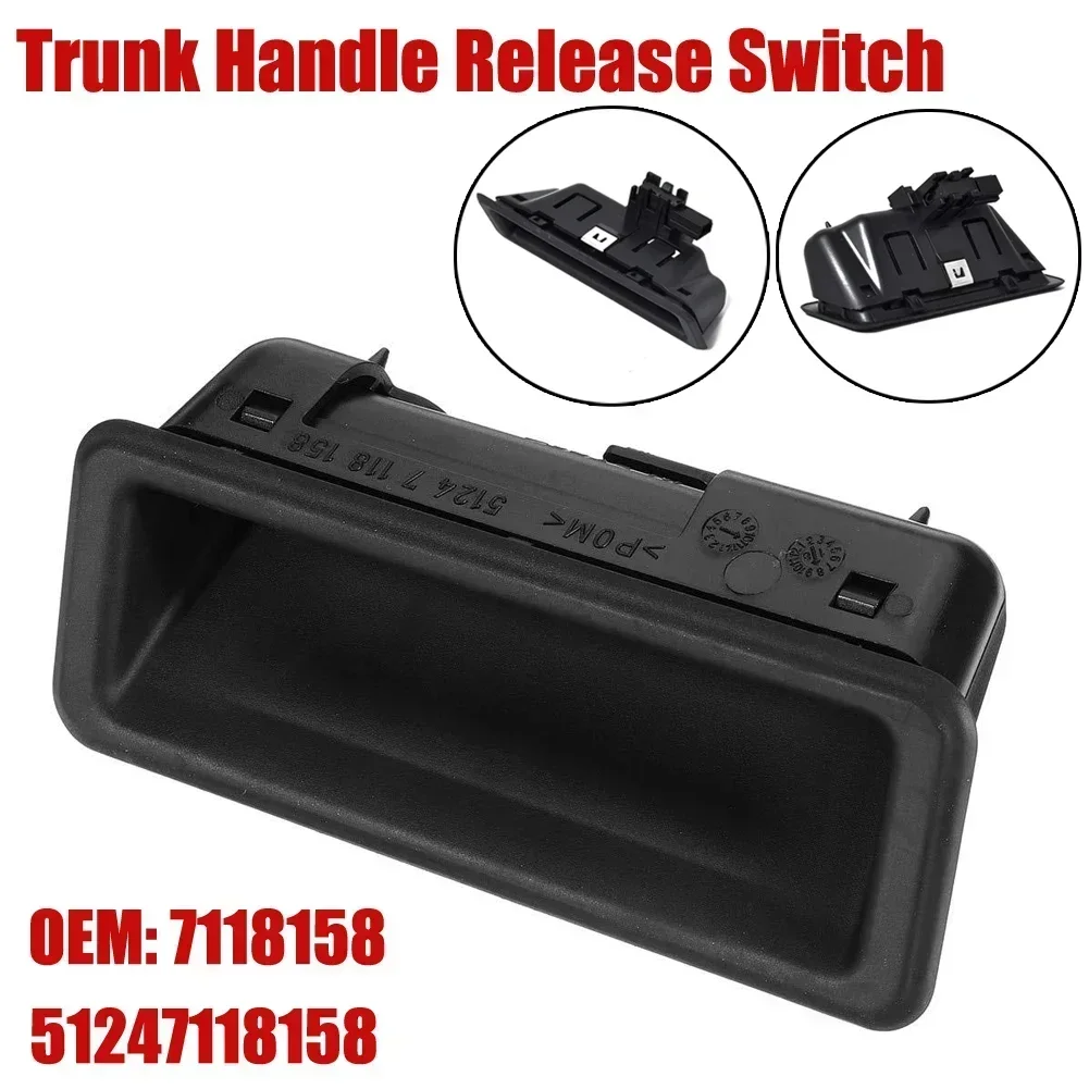 

Carhome For BMW E82 E88 1 Series E90-E93 3 Series Rear Tailgate Boot Switch Button 51 24 7 118 158/51247118158/7118158 NEW Usefu