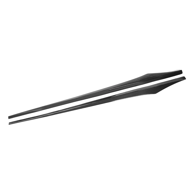 

100% Fitment Car side skirt Carbon Fiber V Style For BMW 6 Series F06 M6 Sedan Side Skirts