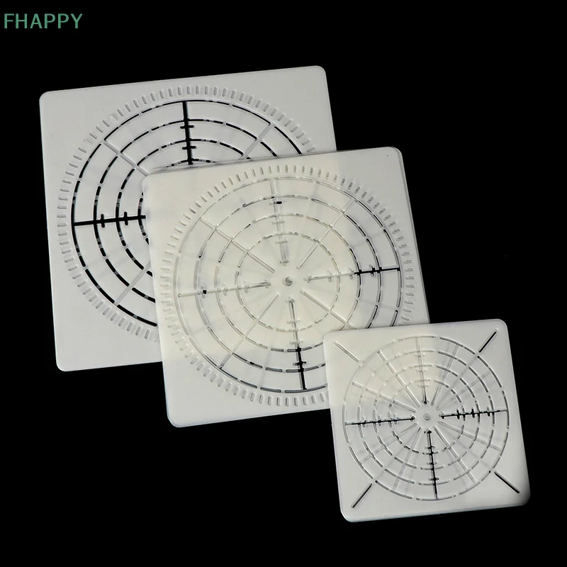 Reutilizáveis Mandala Dotting Pintura Stencils, Modelos Mylar, Ferramentas Artesanais, DIY, 12Pcs