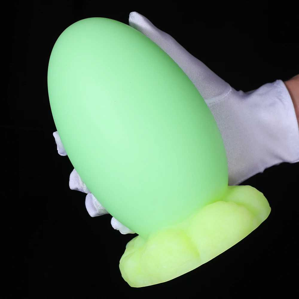 Super big dragon eggs anal plug,Nightglowing anal pull beads,Sex toys for women/men,Soft silicone material,Massage Masturbation