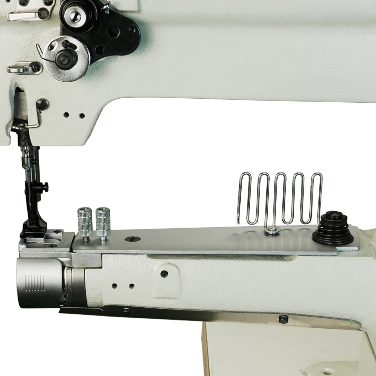 246VD3-2 Large Hook Single Direct Drive Cylinder Bed Bags Leather Lockstitch Industrial Sewing Machine With Over Edging Machine
