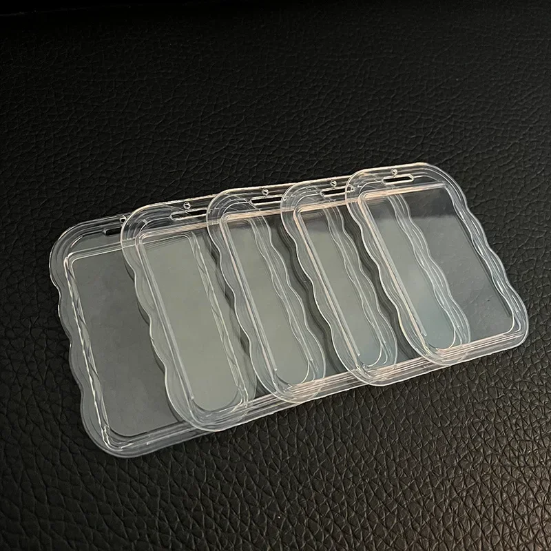 1pcs Waterproof Transparent Card Cover Women Men Student Bus Card Holder Case Business Credit Cards Bank ID Card Sleeve