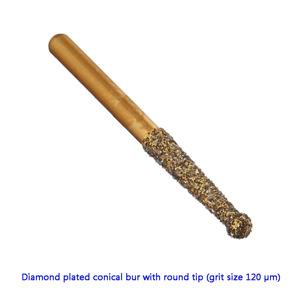 Dental Diamond Endo Access Gold Drills Open Plup Instrument 10 Pieces Burs/Lot BC-21/BC-22/BC-23/BC-24