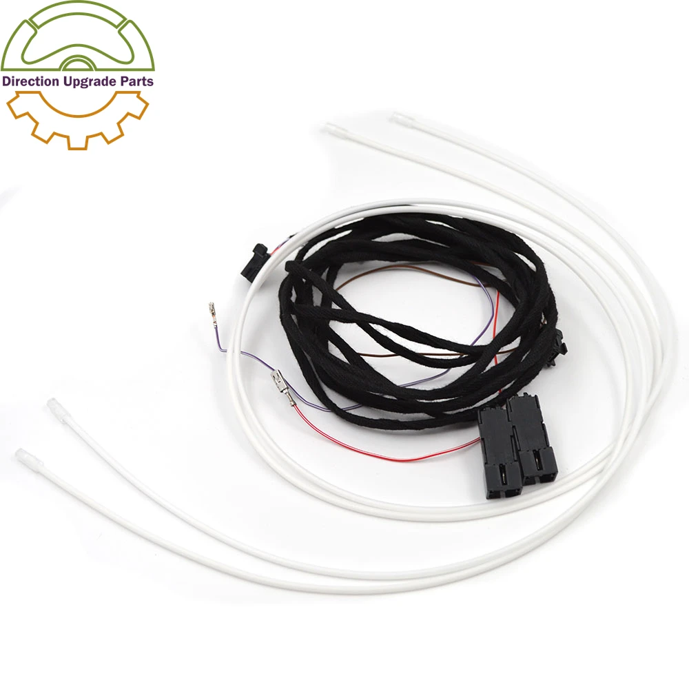 Car Interior Roof Light Strip and Lamp with Harness Cable Single Color