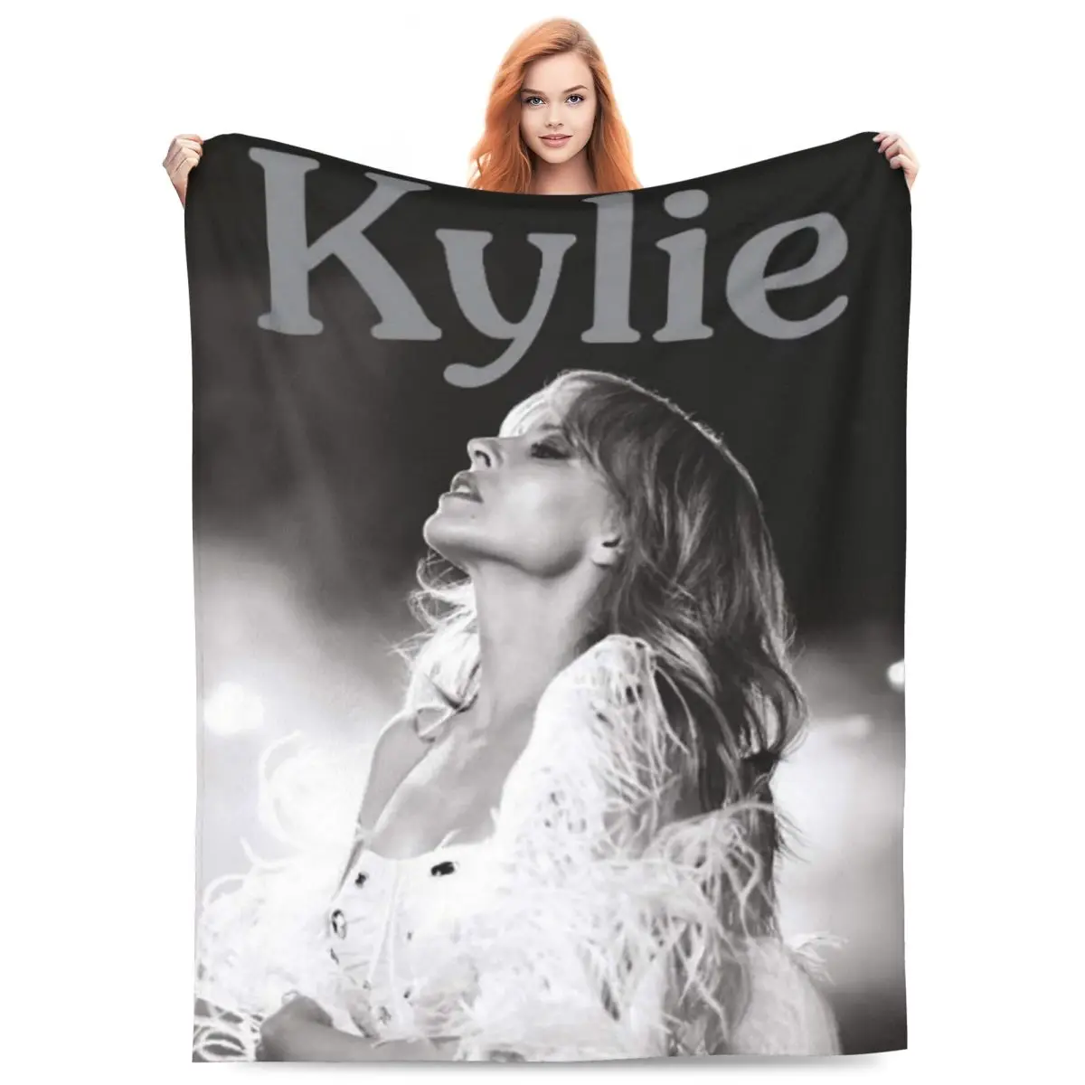 

Kylie Minogue-коллаж, фланелевое одеяло для дивана, супер пледы для дома, спальни, офиса, покрывало, одеяло