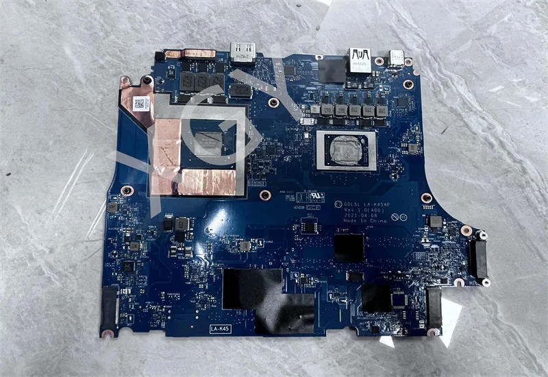 

Материнская плата для ноутбука DELL Gaming G15 5515 GDL5L LA-K454P 02N46G 00VT1V 0PGC5N 0R3CDX RTX3050 RTX3050TI DDR4