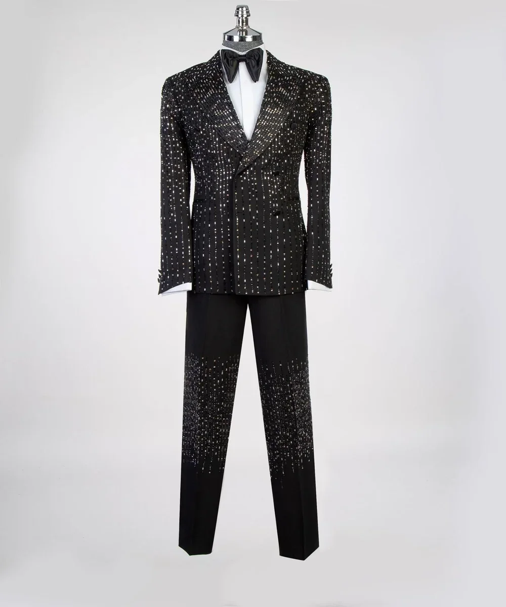 

Custom Suit For Man Wedding Men's Suit, Prom Suit, Men Groom Tuxedo Set