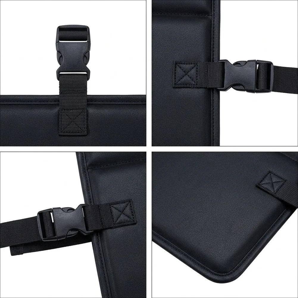 Pool Ladder Cover 31 inch x 14.5 inch Black Wear Resistant Oxford Fabric and PVC Anti Scratch Protective Sleeve