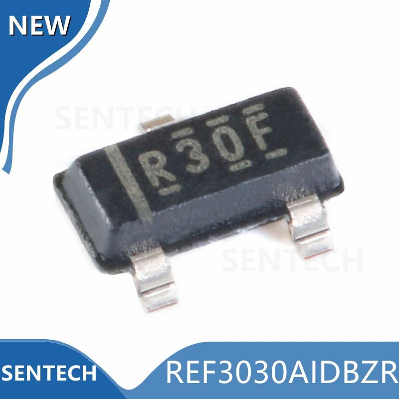 10Pcs/Lot New Original REF3030AIDBZR SOT-23（R30F）CMOS Voltage Reference, High Precision, Low Drift, 3.0V