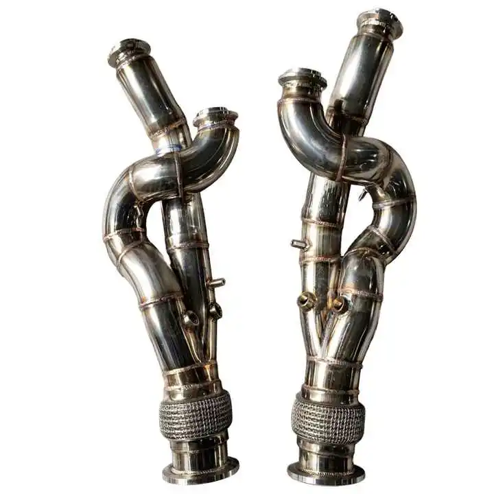 

Hot Sale Stainless Steel Racing Exhaust Downpipe For Lamborghini LP700